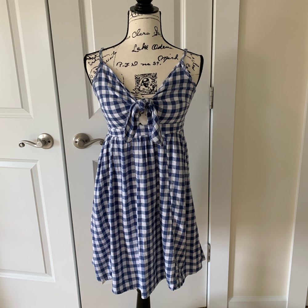 NWT Old Navy gingham dress size XS - Picture 3 of 8